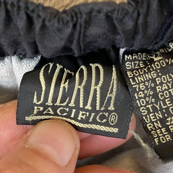 Sierra Pacific Men's Jogger Pants Large Black Activewear Outdoors Elastic Waist - Picture 7 of 13